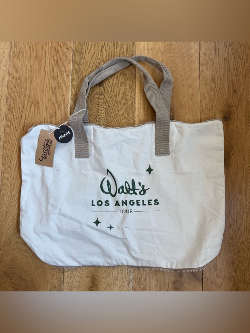 Terry Town Exclusive Walt's Los Angeles Tour The Oversized Packable Tote Bag